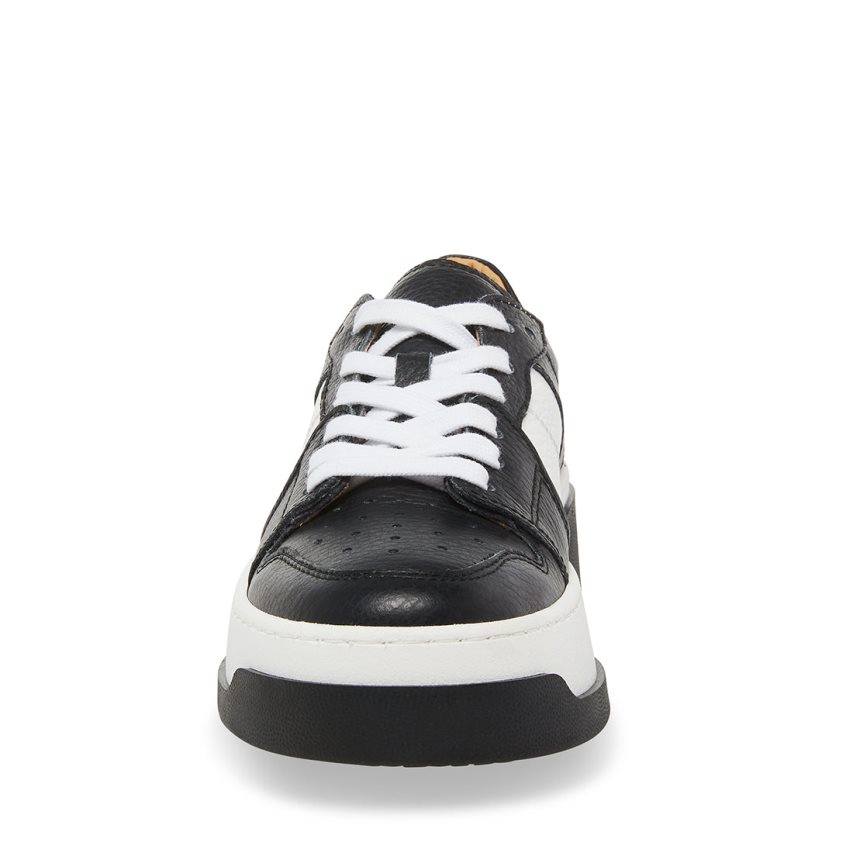 Zapatillas Steve Madden Joey Mujer Negras Blancas | ES KZ4038